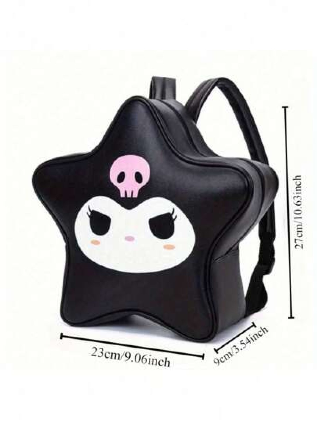 Sanrio حقيبة مدرسية 3D مطبوعة للكوروماي المرح من سانريو ، خفيفة الوزن ومقاومة للماء، حقيبة مدرسية لصبي أو فتاة ، أ