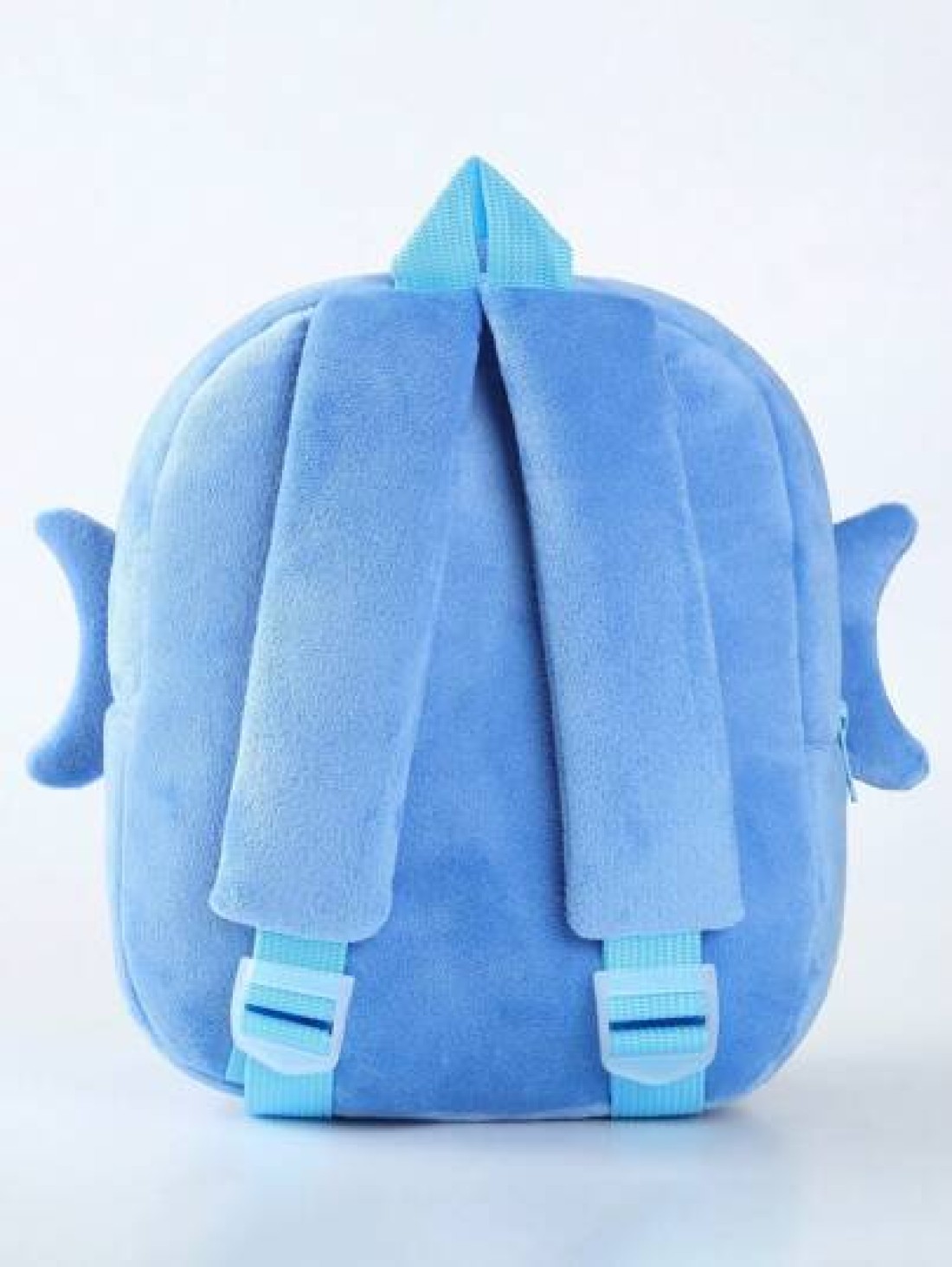 MICHLEY MICHLEY 1pc Boys And Girls Elephant Closure Backpack Penguin Shark Cartoon Cute Plush Double Head Zipper Closure Backpack Student Study Supplies For Travel Outdoor Vacation Camping Holiday Gif