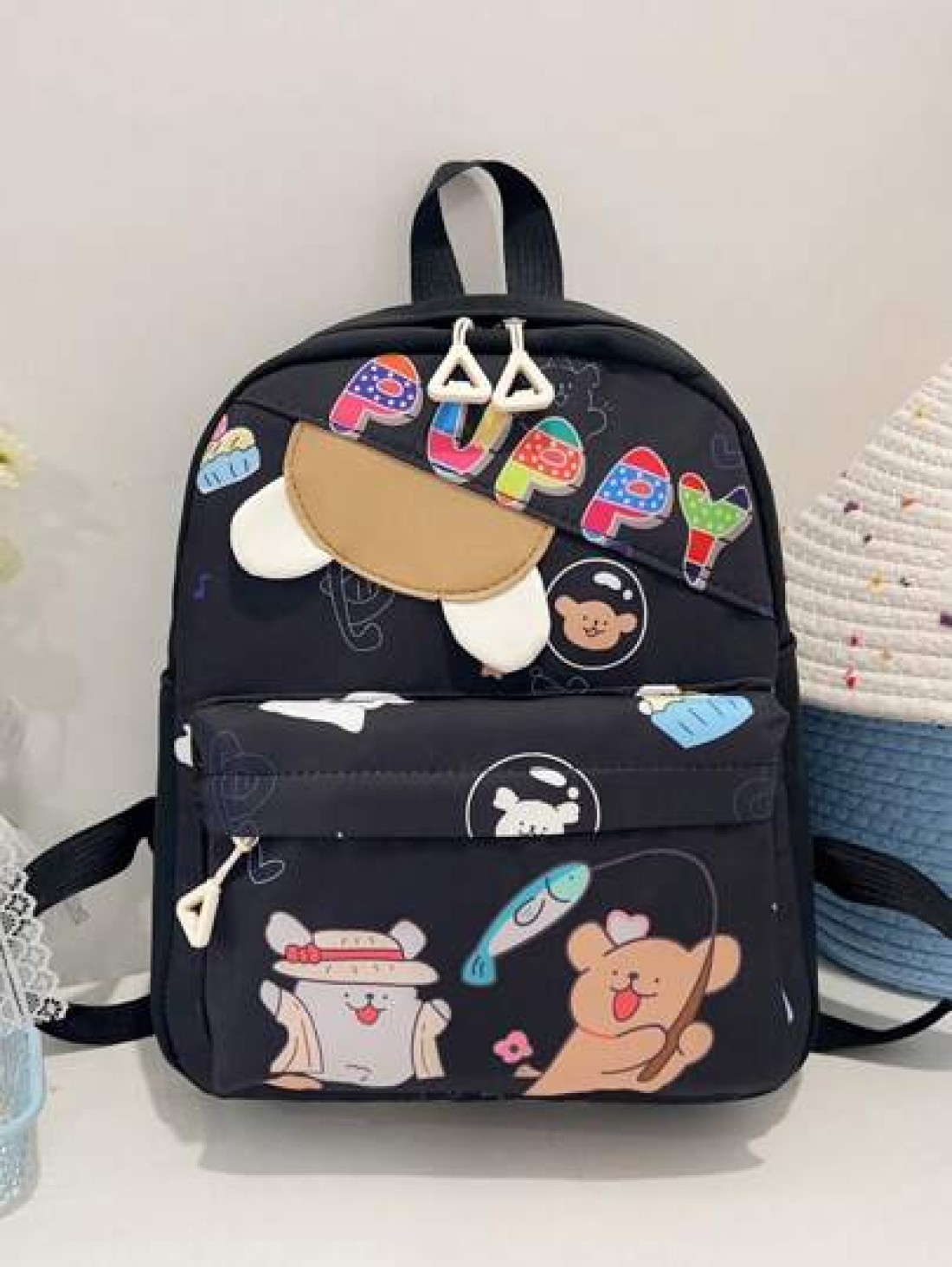 1pc Back To School Backpack Casual College Backpack Cute Cartoon Capybara Backpack Suitable For Daily School Very Suitable For Campus Class Photo Taking Birthday Gifts Suitable For Daily Shopping Shop