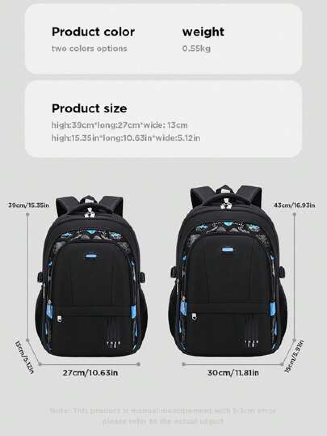 New Elementary School Backpack For Aged 1 3 6 And 6 12 Lightweight And Casual Classic Children s Backpack Large Capacity Student Backpack