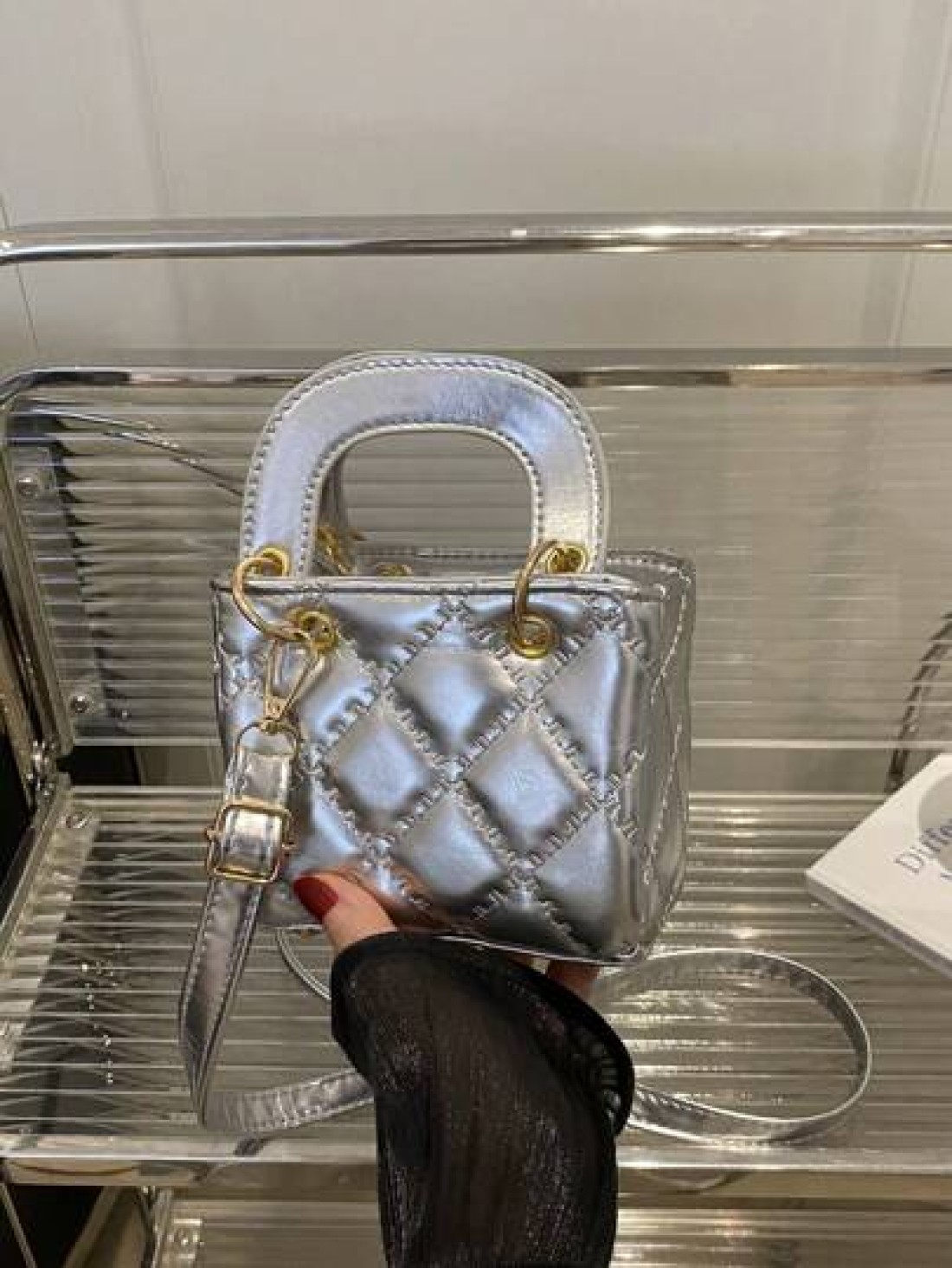 1pc New Cute Girl Niche High End Pu Crossbody Small Square Bag Zipper Closure And Fashionable New Bag Fresh And Dopamine Color Matching Youthful Girl Style Adjustable Shoulder Strap Can Be Worn On Sho