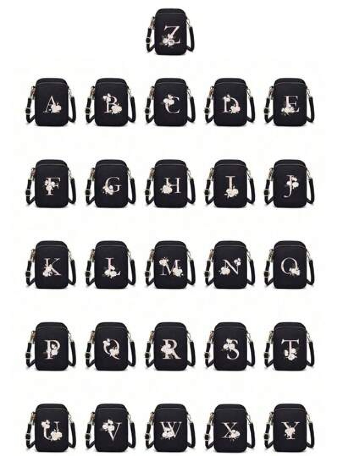 1pc Fashionable And Simple Cross Body Walking Mini Bag Vertical Coin Purse With Mobile Phone Pocket Casual Travel Back To School Gift