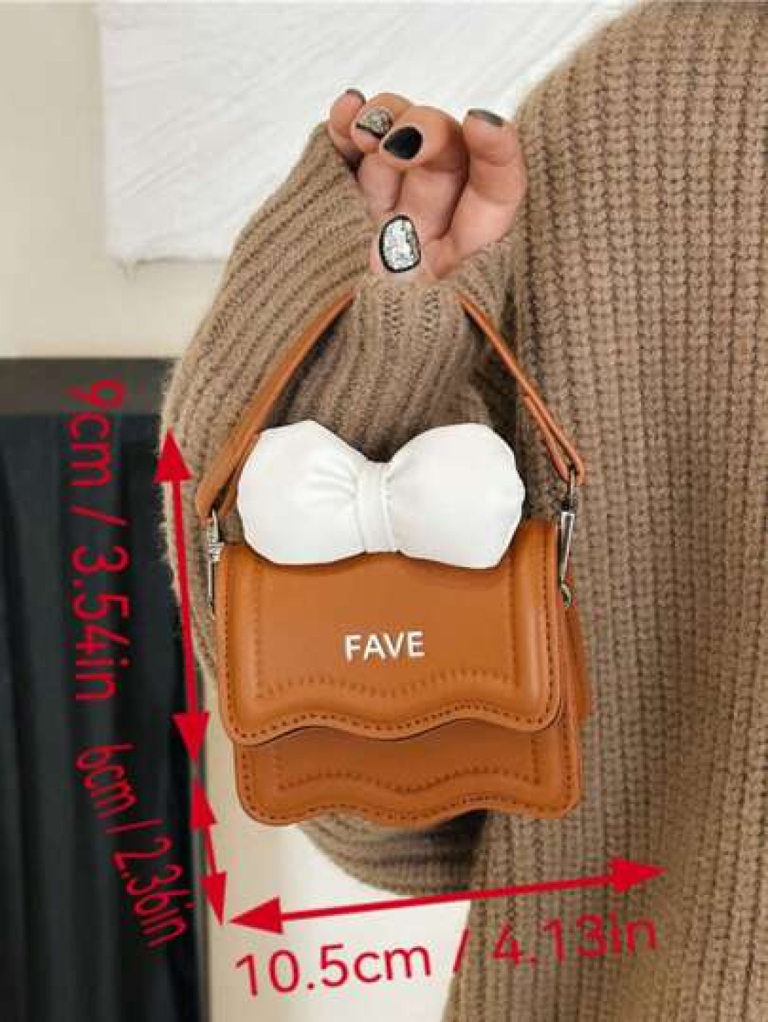 1pc Mini PU Handbag Lightweight Small Girls Princess Crossbody Bag One Shoulder Children s Purse Snap Closure Suitable For Lipstick Outings Gifts Daily Use