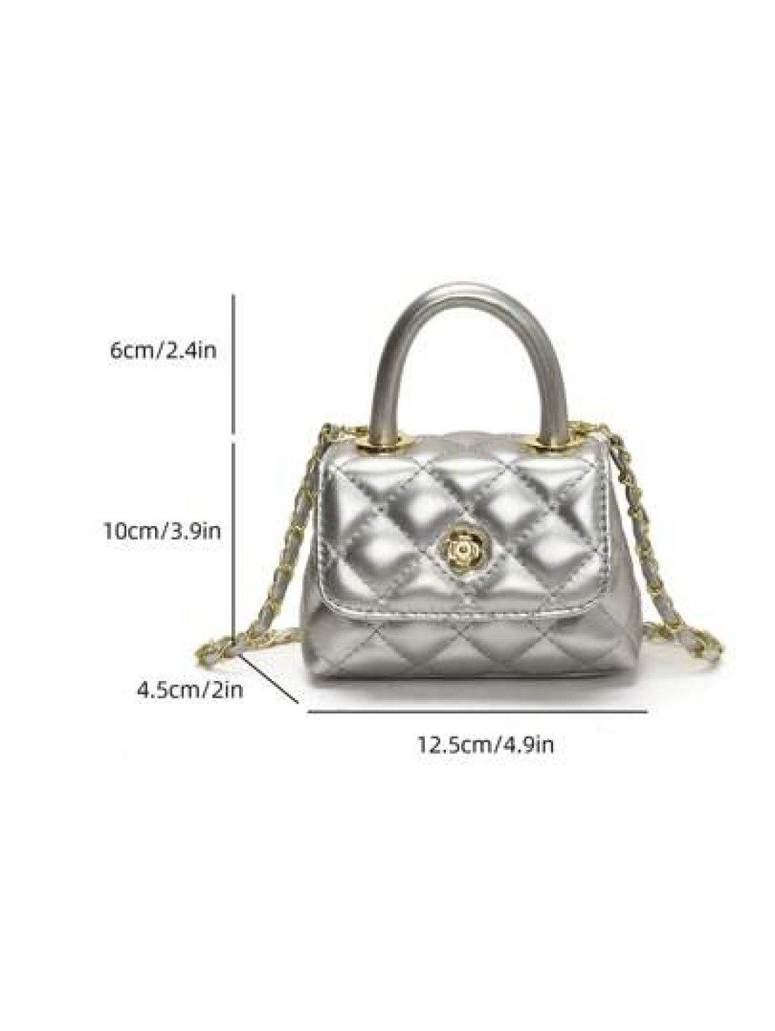 New Mini Embroidered Handbag Tiny Floral Crossbody Bag Solid Color Lipstick Pouch Coin Purse Accessories Bag