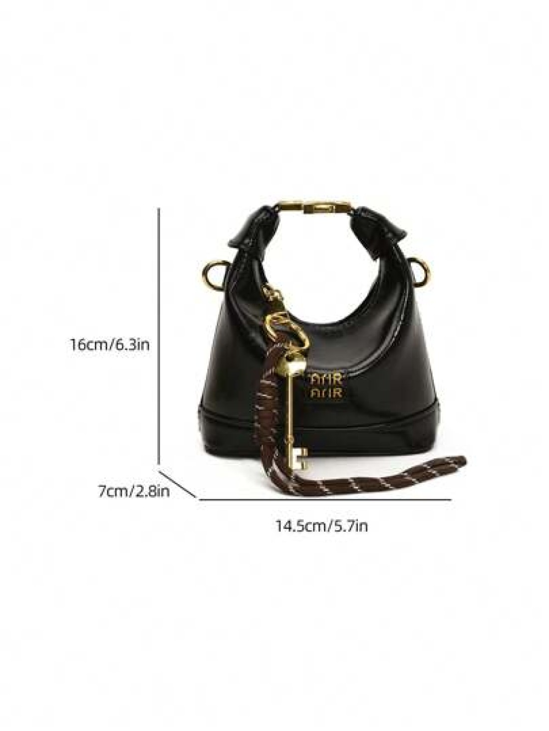 New Mini Handheld Bag Solid Color Small Size Wristlet