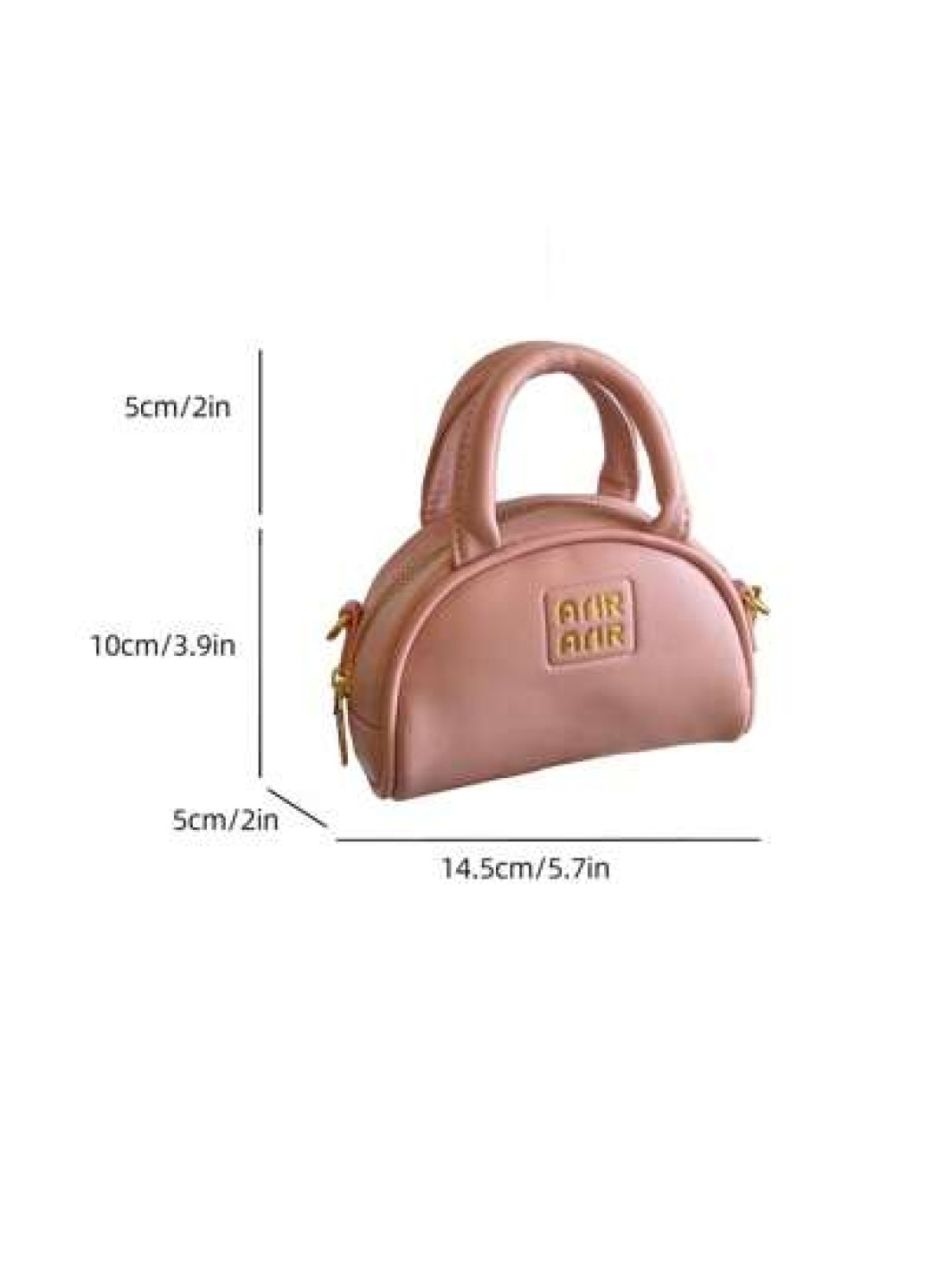 New Mini Tote Bag With Print Solid Color Ultrasmall Crossbody Bag Mini Evening Clutch Makeup Bag Key Bag Handbag