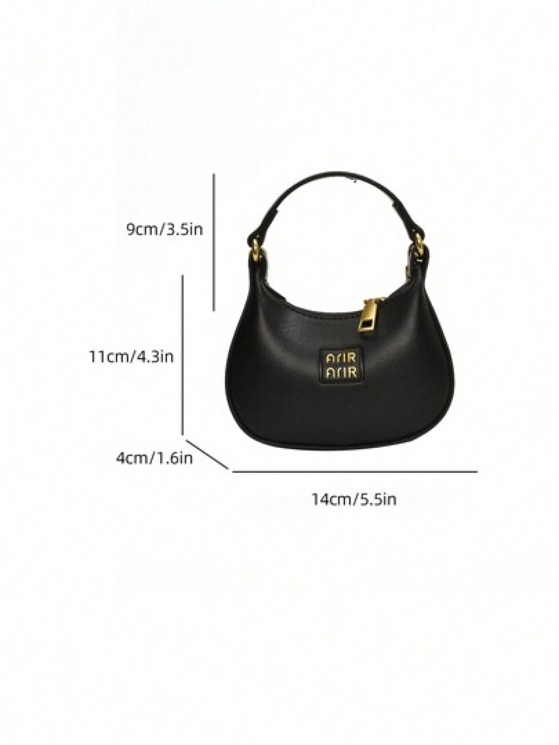 1pc Spring Summer New Fashion Minimalist Handbag Shoulder Bag Crossbody Bag Solid Color PU