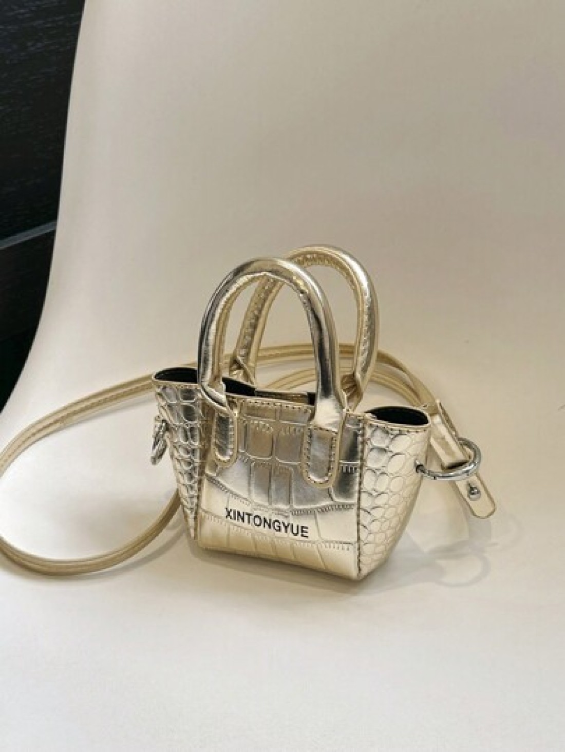 Children s Bag New High Glossy Stone Pattern Mini Crossbody Bag Girl Princess Handbag