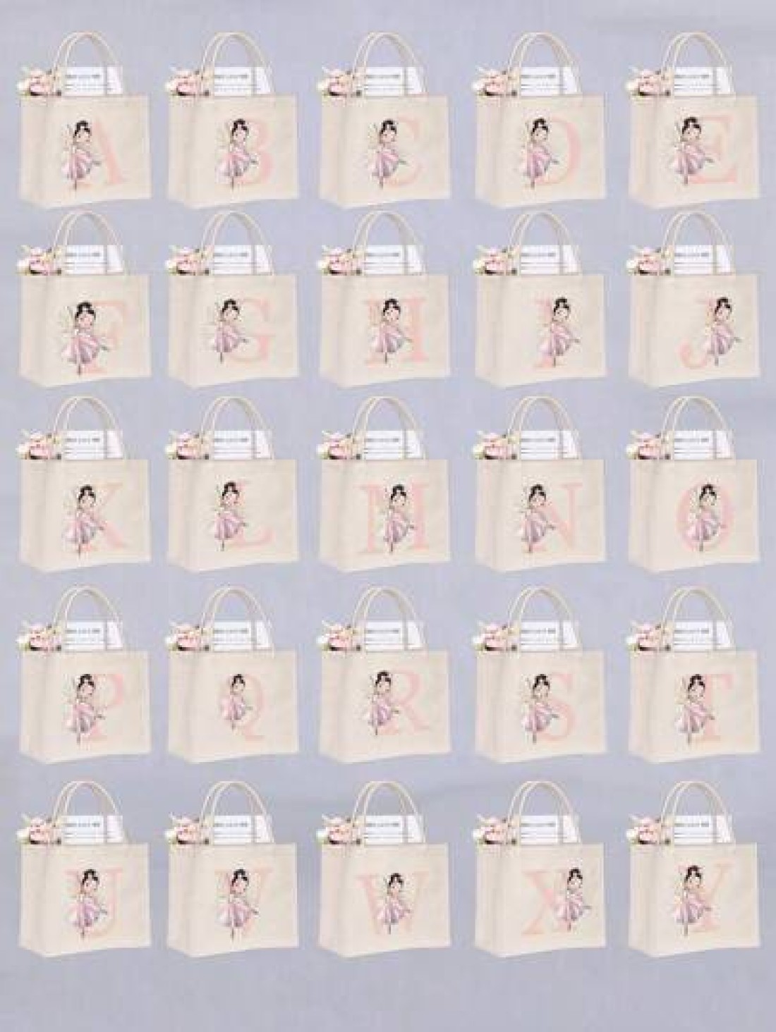 1 Piece Dancing Girl Printed Handbag Shoulder Bag Holiday Gift Bag Square Bag Storage Bag Shopping Bag Multifunctional Lightweight Daily Travel Vacation College Outdoor Shopping Supermarket Classic Si