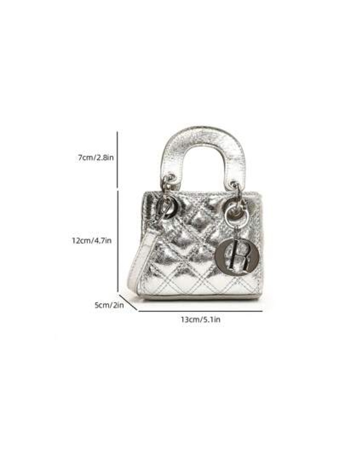 New Embroidered Strap European Style Pendant Handbag Crossbody Bag Mini Square Purse