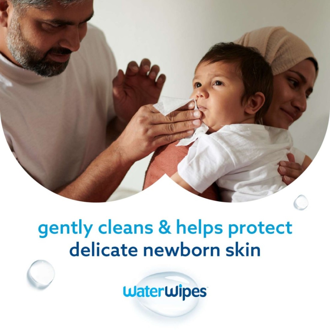 Water Wipes Purest Baby Wipes White 60 Wipes Pack of 12