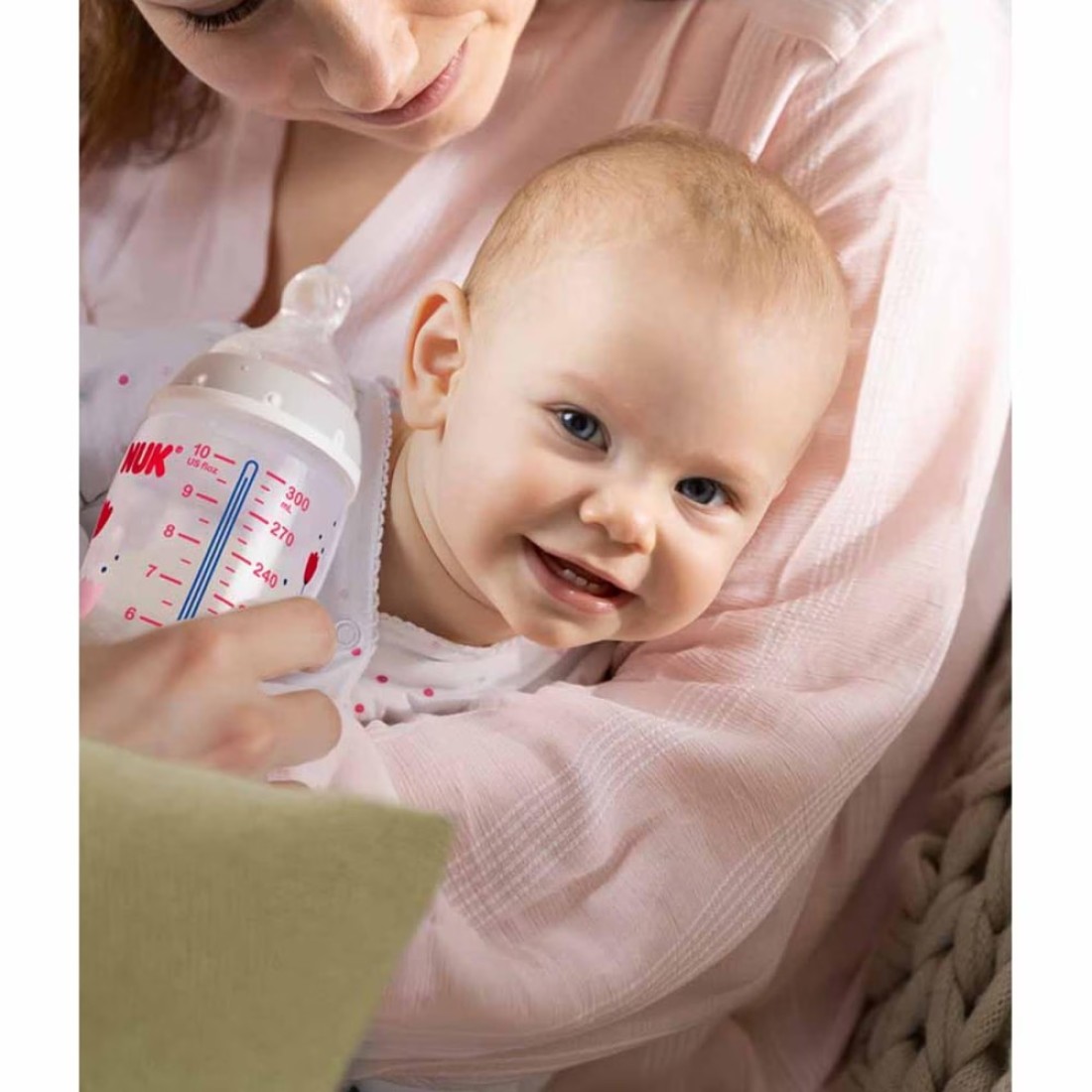 Nuk First Choice+ No-Colic Feeding Bottle SNK718 Multicolour 150ml
