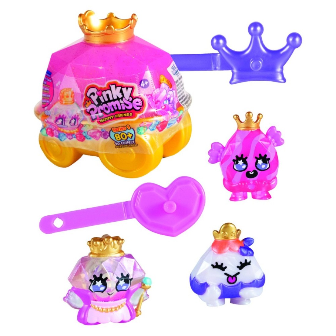 Pinky Promise Series 1 Gemmy Friends Surprise Royal Collectible Figure Toy