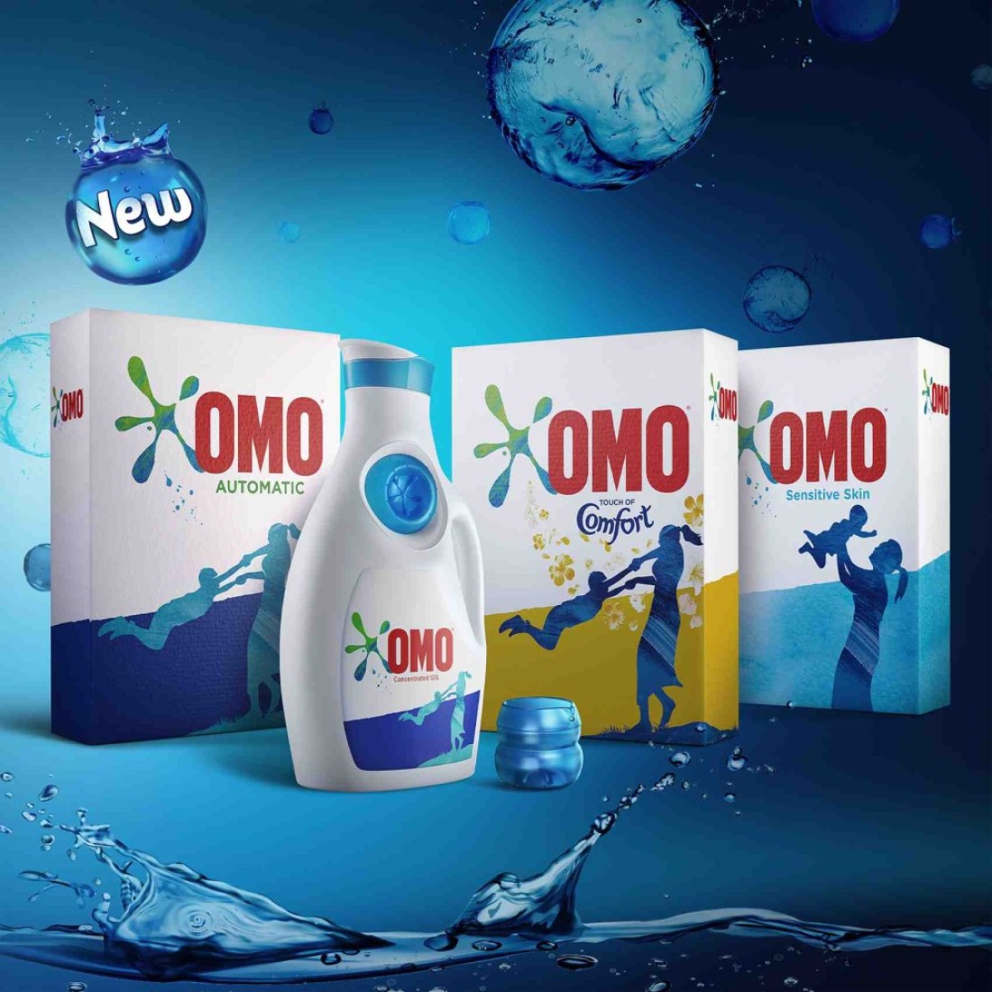 OMO Automatic Laundry Detergent Powder Touch of Comfort 6kg