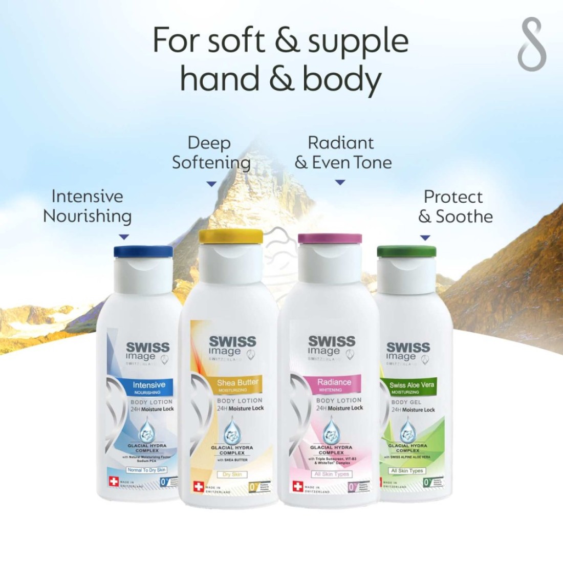 Swiss Image Shea Butter Moisturizing Body Lotion Clear 250ml