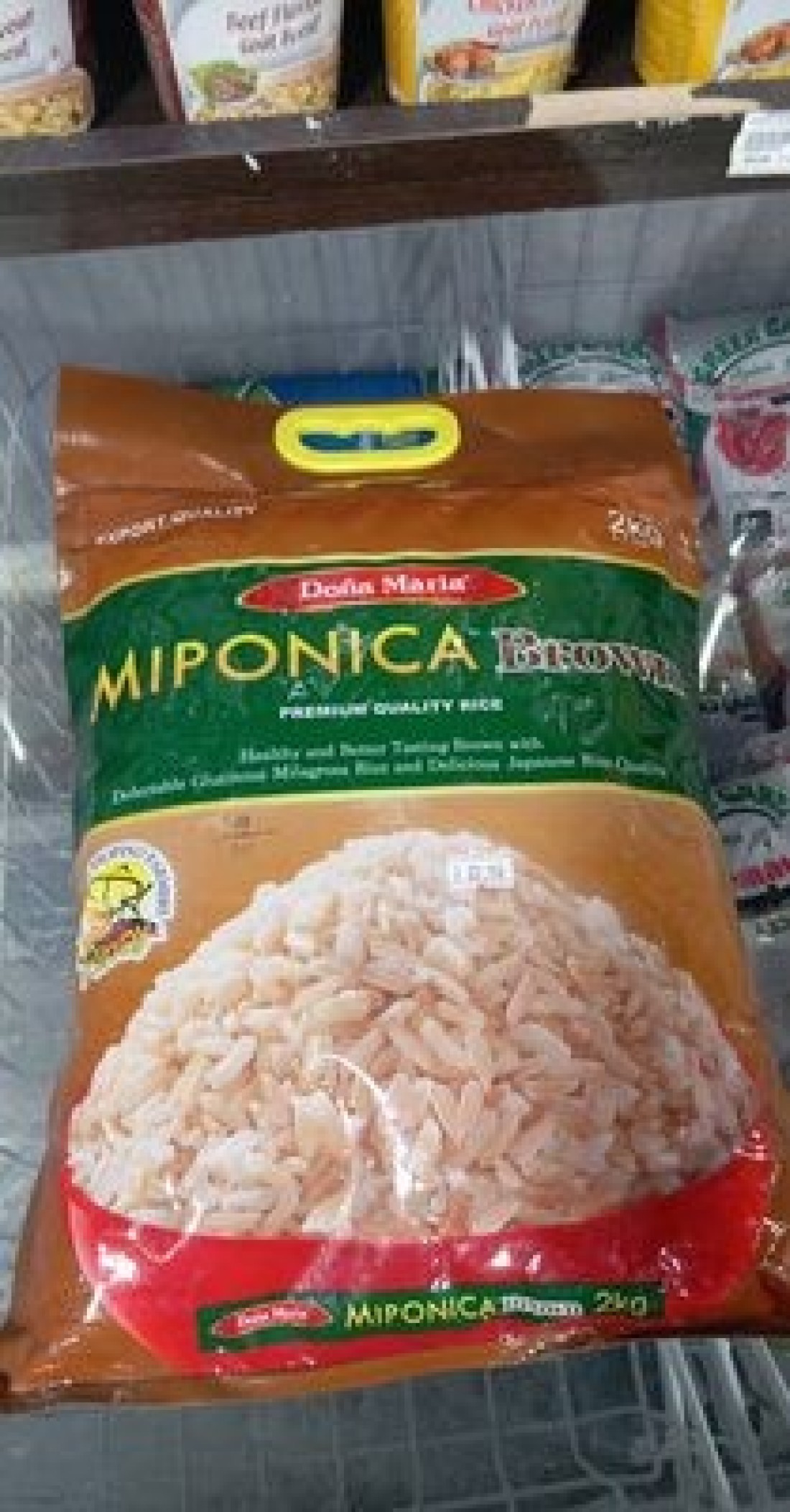 DONA MARIA MIPONICA BROWN RICE 2KG