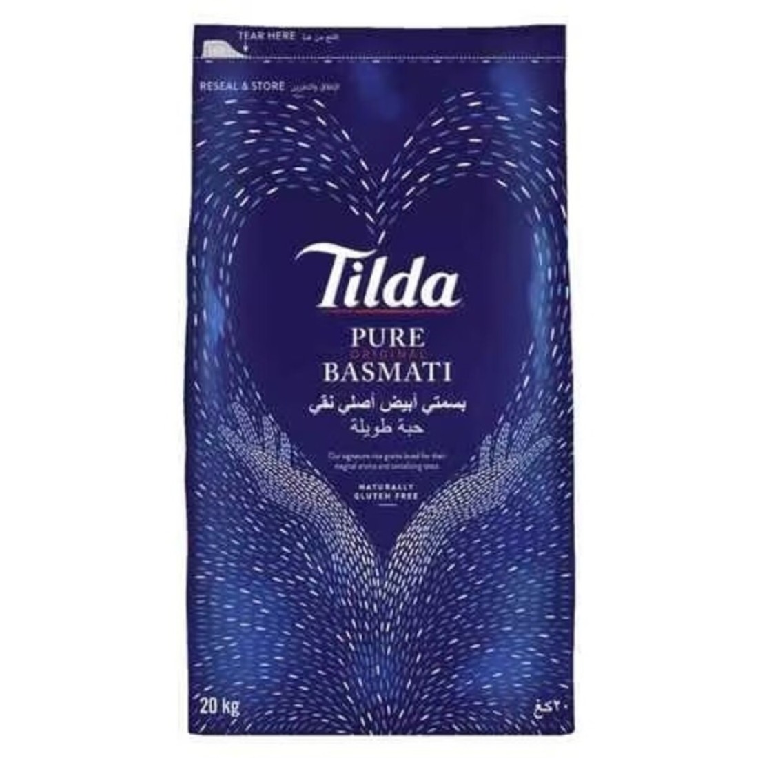 TILDA PURE ORG BSMTI RICE 20KG OF 20%OFF