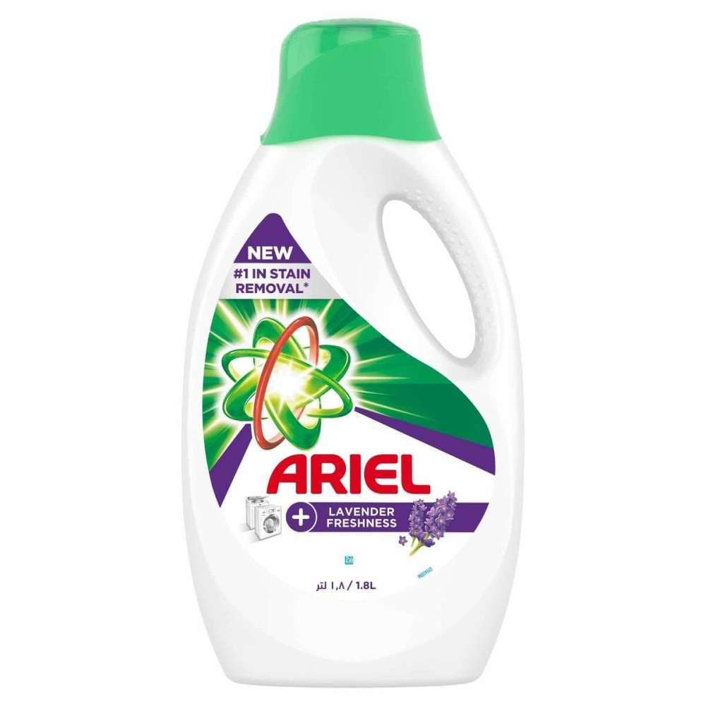 ARIEL LAVENDER FRESHNESS DETERGENT GEL 1.8L