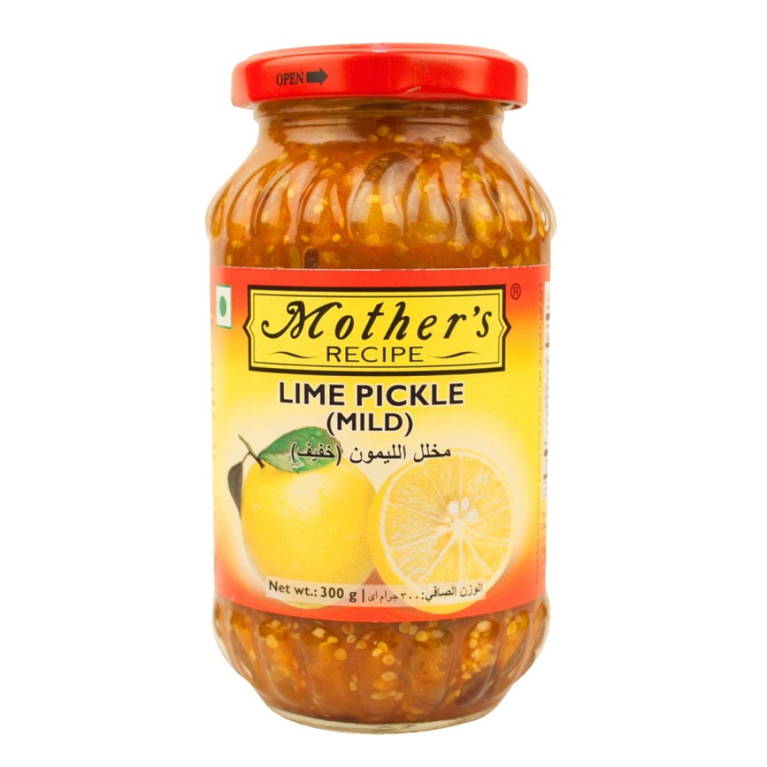 M RECIPE PKL LIME PICKLE MILD 300 GMS