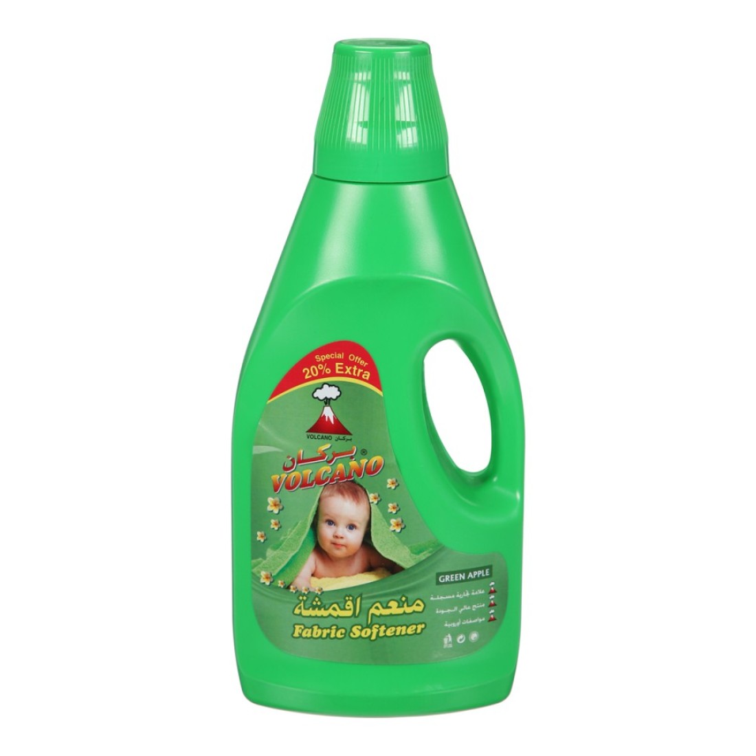 FABRIC SOFTNER GREEN APPLE 1.67LTR+20% EXTRA
