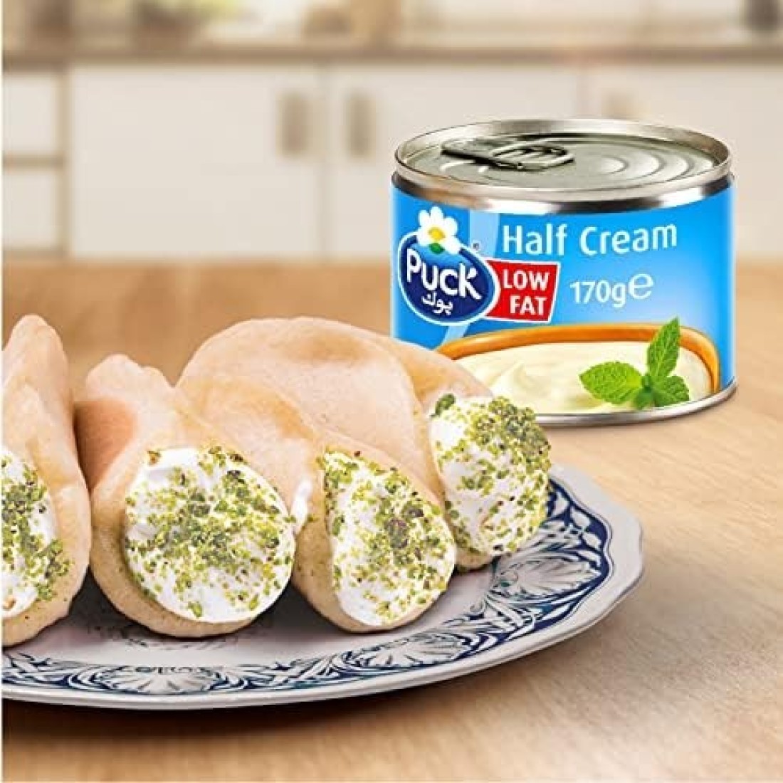 PUCK HALF LIGHT CREAM 170GM