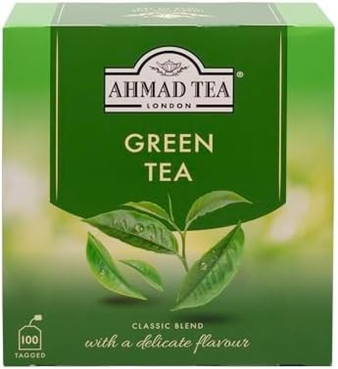 AHMAD TEA TEA BAG GREEN TEA 100X2G