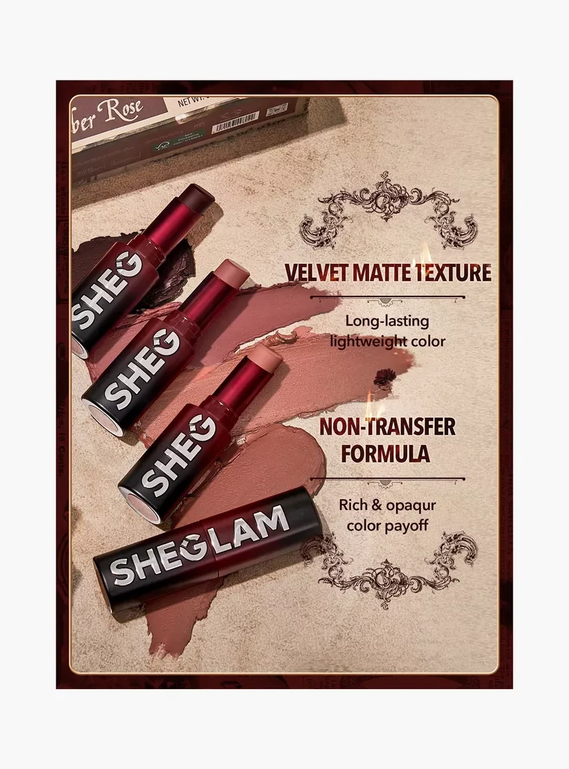 SHEGLAM Ember Rose Very Dynamatte Matte Lipstick