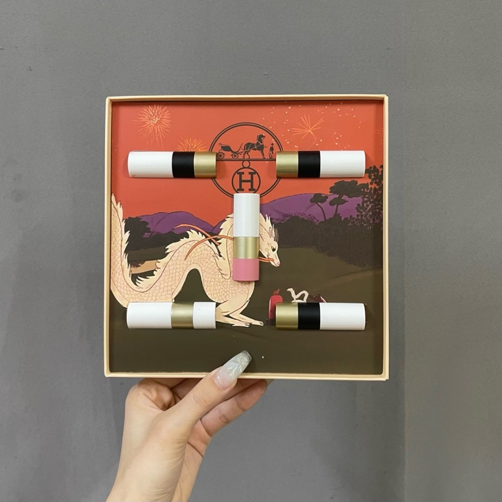 Hermes Dragon Lip Set