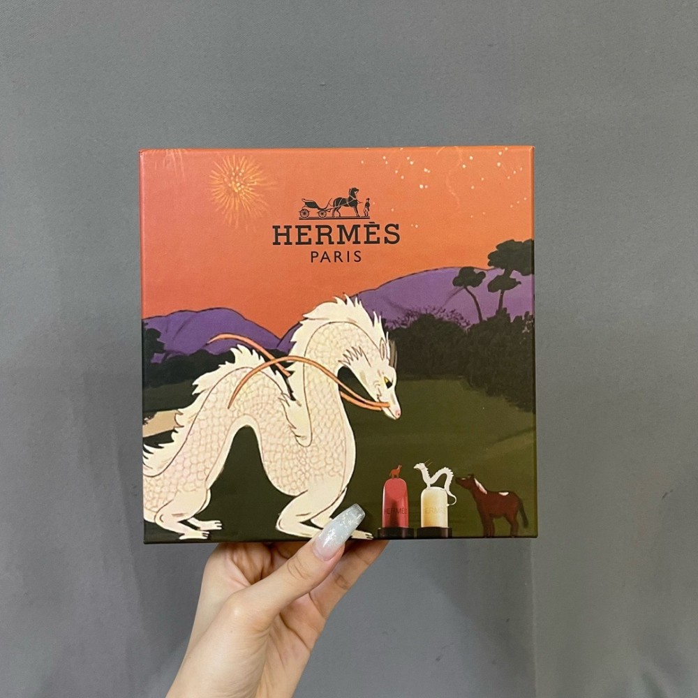 Hermes Dragon Lip Set