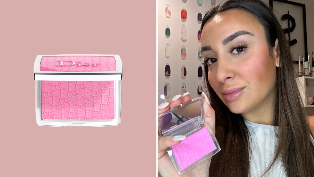 Dior Rosy Glow Color-Reviving Powder Blush – Natural Healthy Glow Finish – 4.4g / 0.15 oz