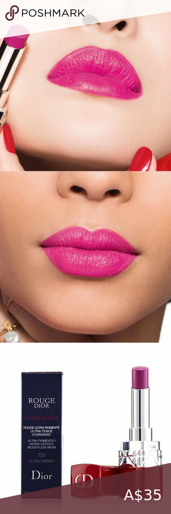 Dior Rouge Dior Ultra Rouge Lipstick – 755 Ultra Daring