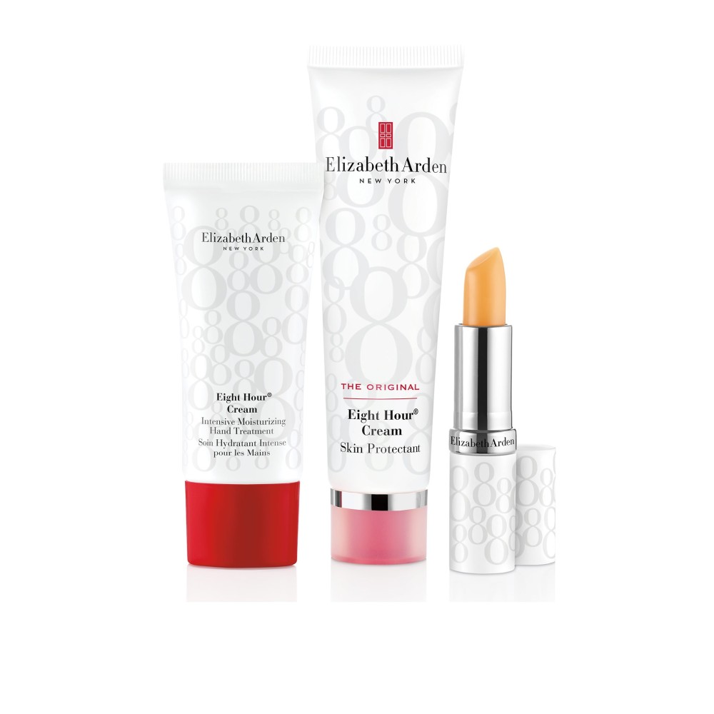 Elizabeth Arden Eight Hour® Cream Set – Skin Protectant, Hand Cream & Lip Stick