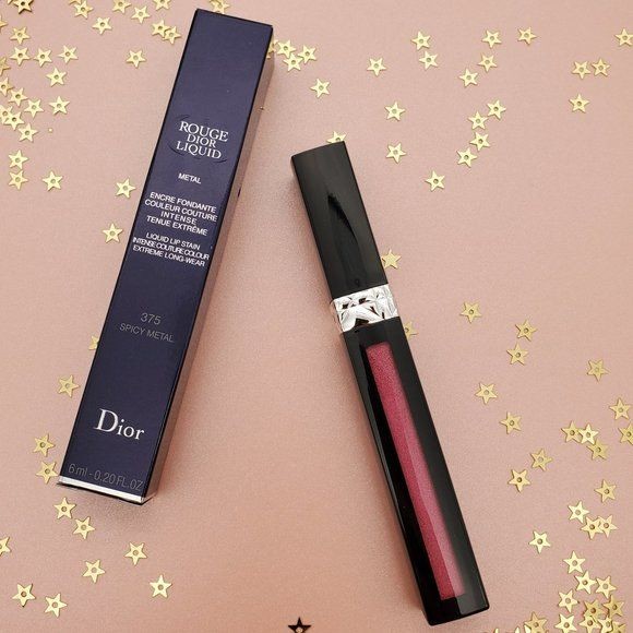 Dior Rouge Dior Liquid Lip Stain – 375 Spicy Metal – 6ml