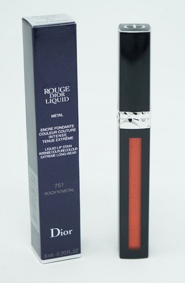 Dior Rouge Dior Liquid Lipstick – 751 Rock’n’Metal (Metallic Finish)