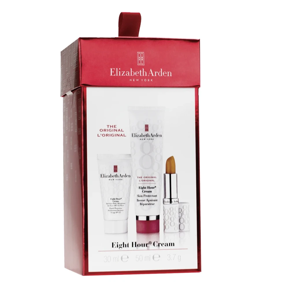 Elizabeth Arden Eight Hour® Skincare Essentials Set – Skin Protectant, Hand Treatment, Miracle Oil & Lip Protectant