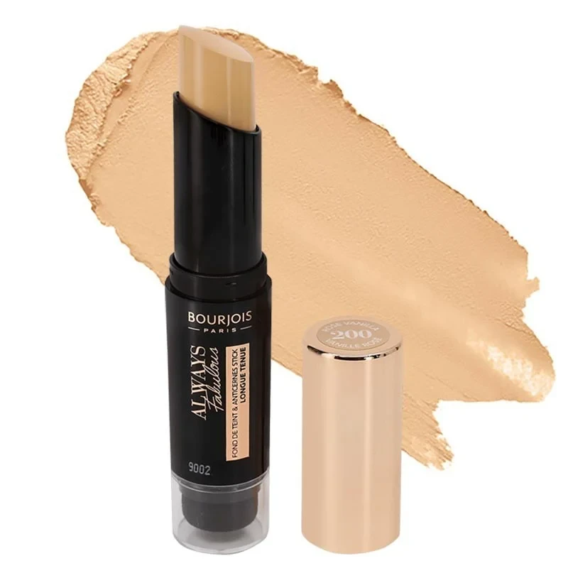 BOURJOIS ALWAYS FABULOUS STICK FOUNDCEALER 200 ROSE VANILLA