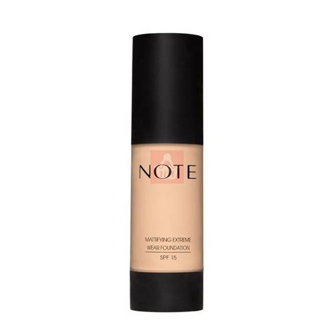 NOTE MATTIFYING EXTREME WEAR FOUNDATION 02 NATURAL BEIGE 30ml
