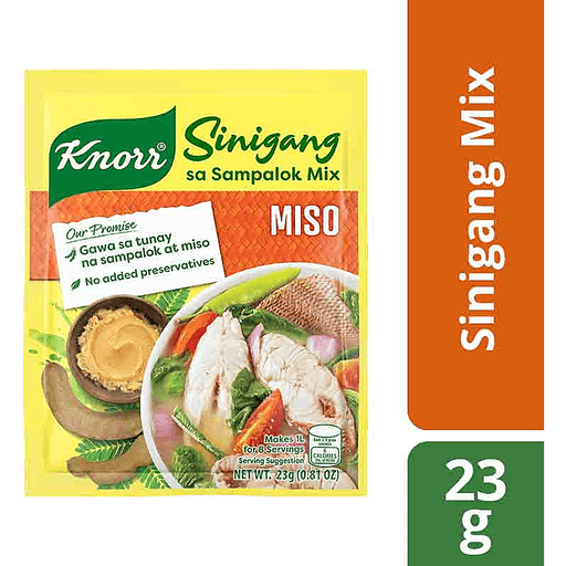 KNORR SINIGANG NA MAY MISO RECIPE MIX 25
