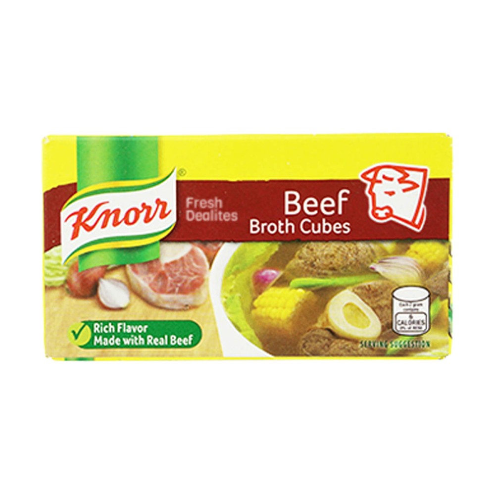 KNORR 6 BEEF BROTH CUBES 60GM