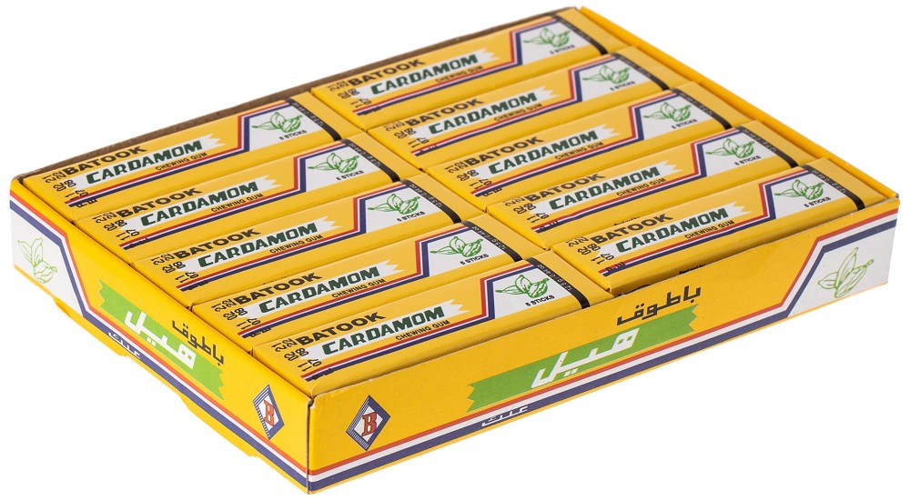 BATOOK CHEWINGUM CARDAMOM 5X20
