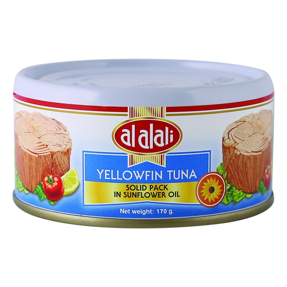 Al Alali Yellowfin Tuna In Sunflower Oil 170g
