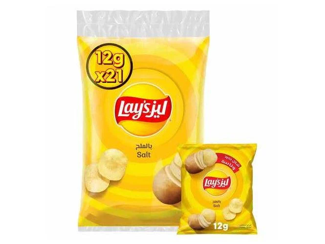 Lays Salt 12 g 1x21