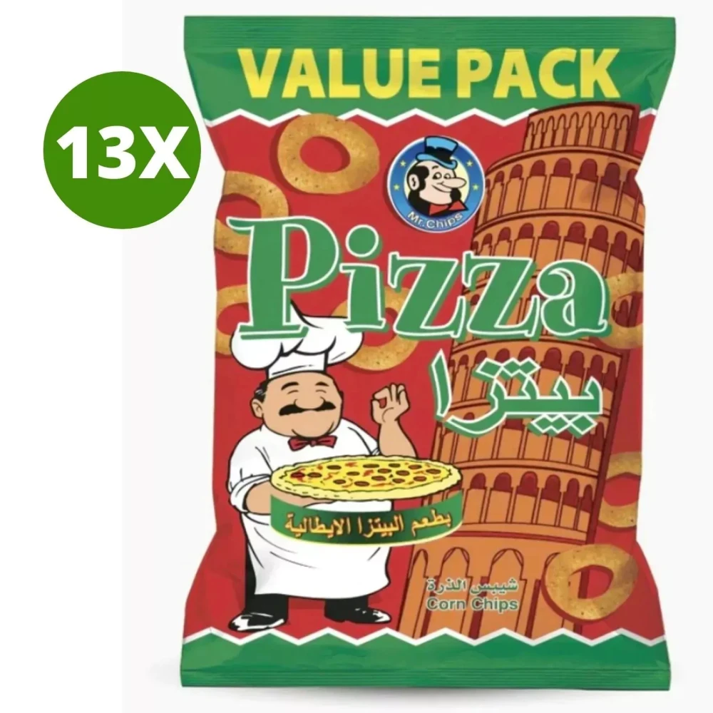 MR CHIPS PIZZA CHEESE 90g
