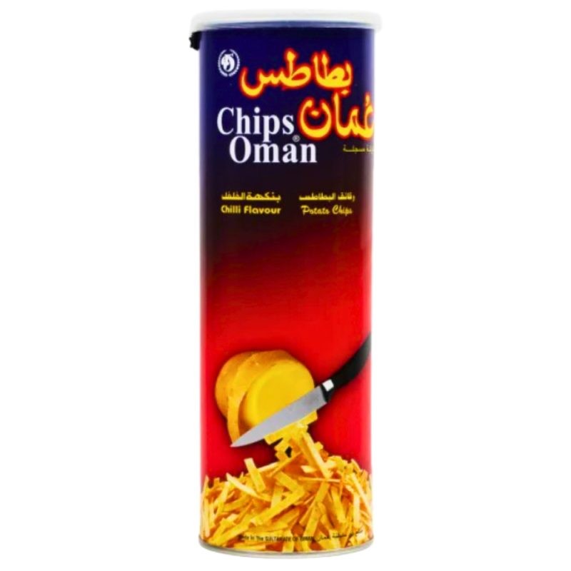 بطاطس عمان بنكهة الشطة – علبة ١٣٧ جم