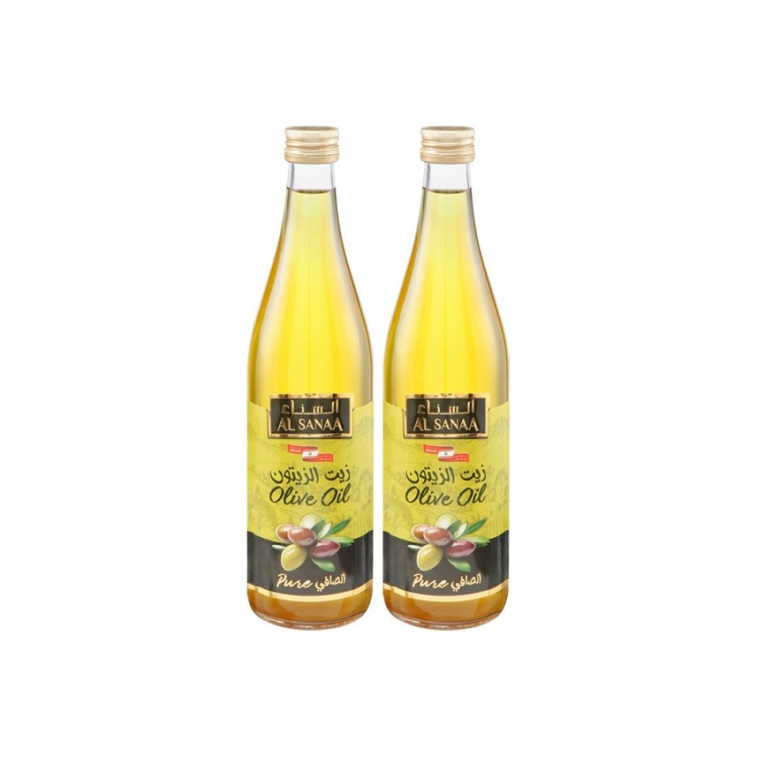 AL SANNA PURE OLIVE OIL 2X500ML