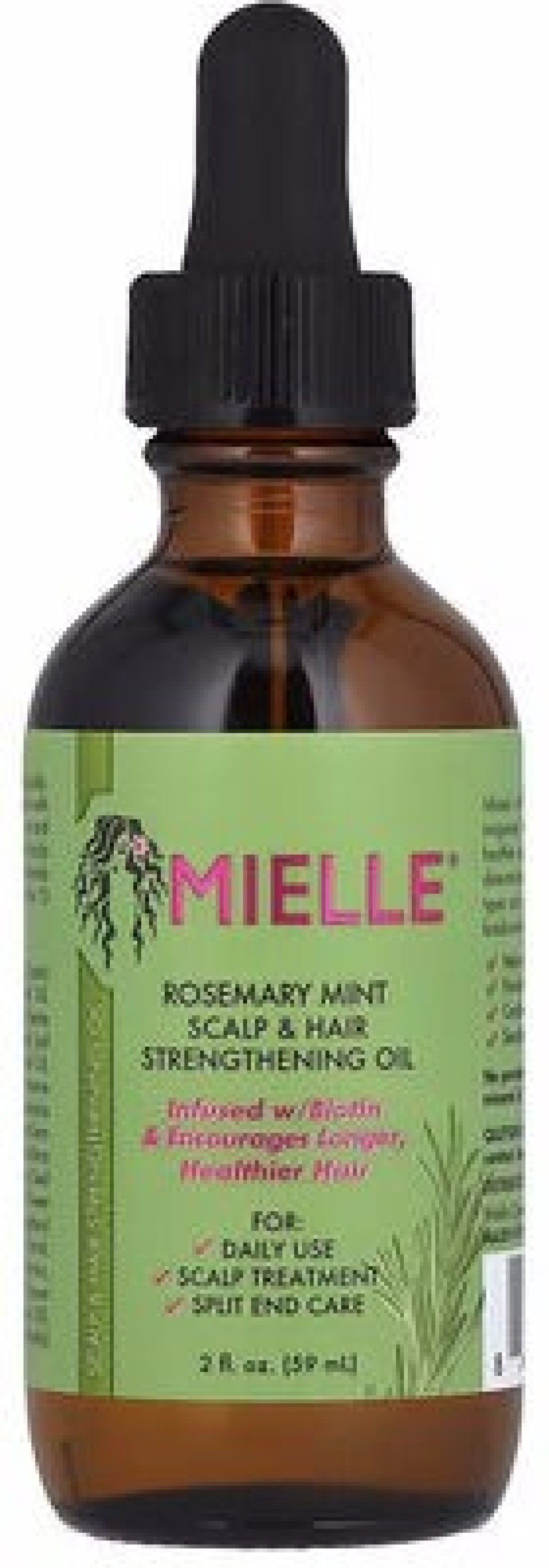 MIELLE ROSEMARY MINT فروة الرأس وزيت تقوية الشعر 59 مل
