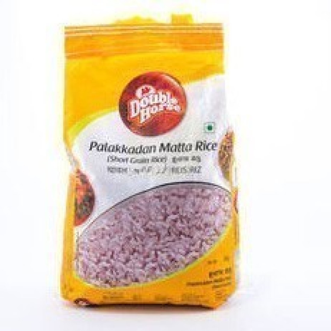DOUBLE HORSE PALAKKADAN MATTA - SHORT GRAIN 5KG