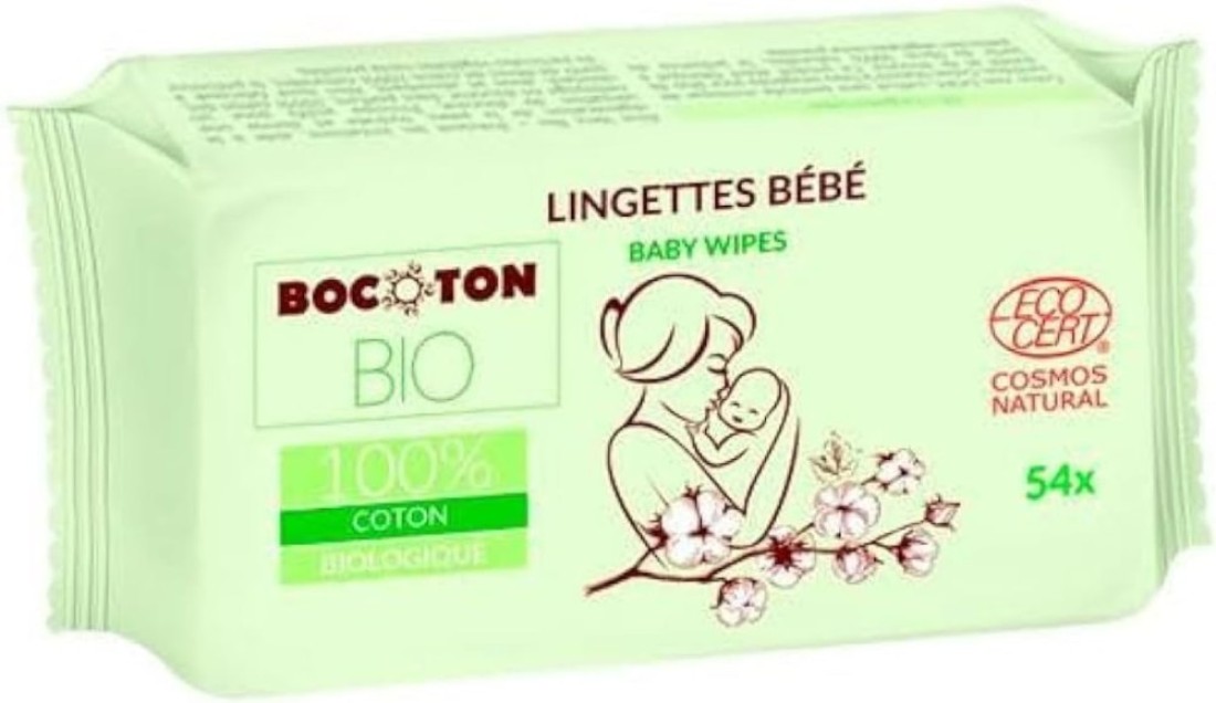 BOCOTON BIO 54 BABY WIPES