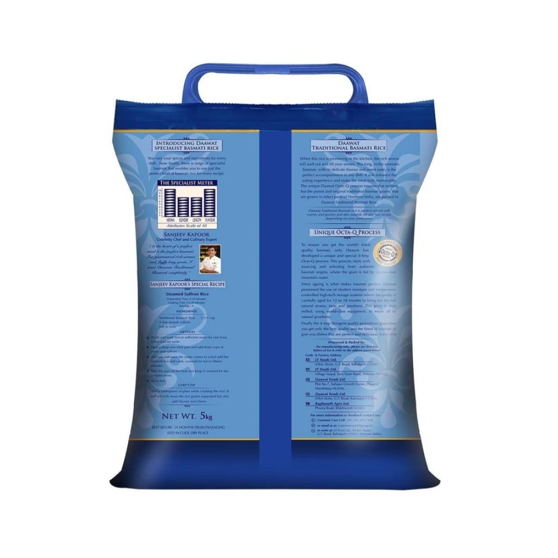 Daawat Traditional Basmati Rice, 5kg