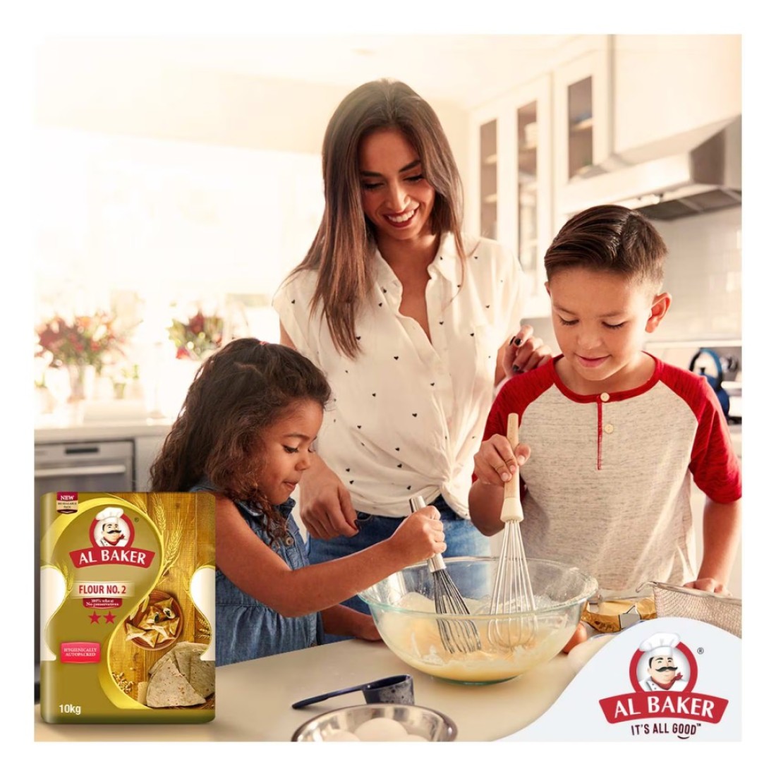 Al Baker Flour Maida Number 2, 10kg